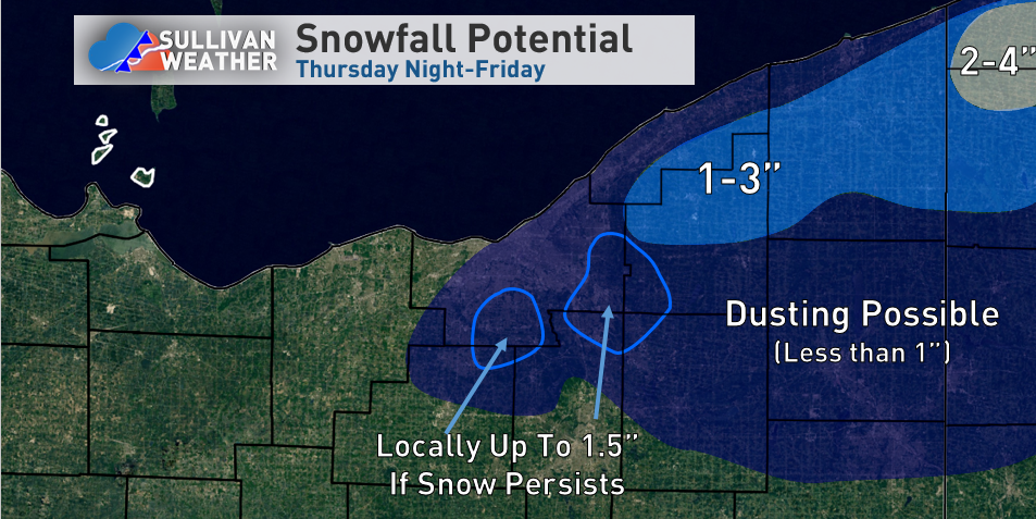 11/9/17: First Lake Effect Snow Event of the Season | Ramblings of ...