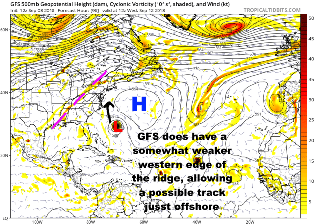 9-8 Florence GFS 96